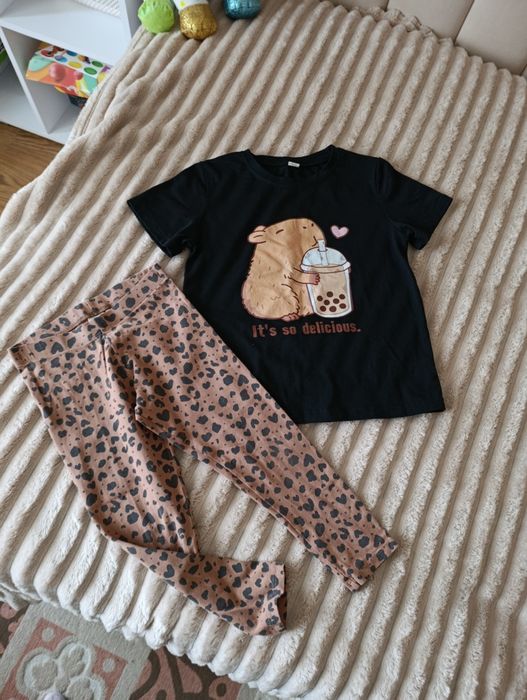 Пакет комплект речей на дівчинку 4-5 років + подарунок