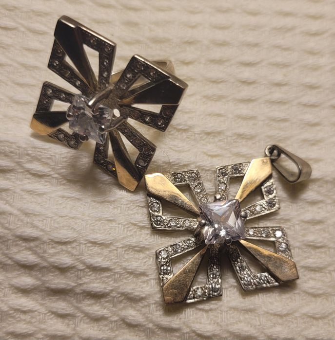 Гарнітури зі срібла