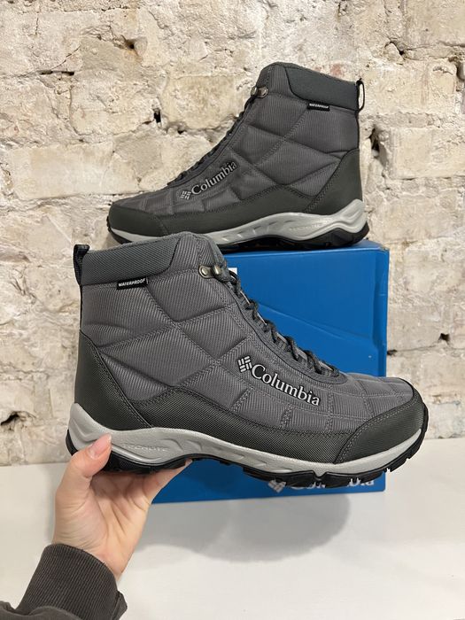 Ботинки Columbia firecamp Boot сірі оригінал нові waterproof