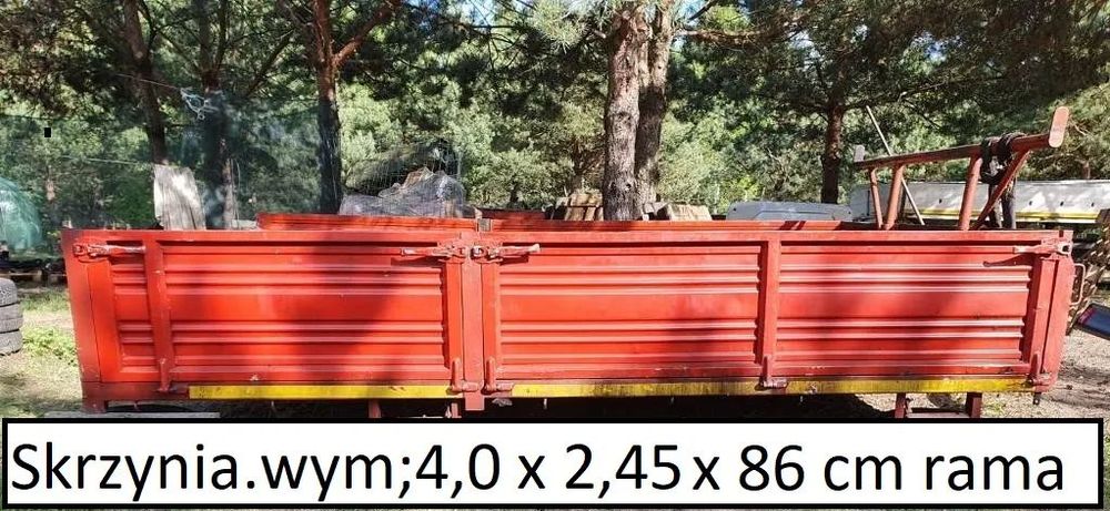 Hakowiec kontener skrzynia  HDS Kiper wywrot Iveco Daily Renault Man Mercedes Nissan Ducato