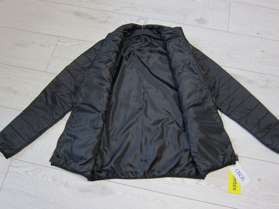 Куртка мужская стеганная Asos, новая, черная, куртка чоловіча