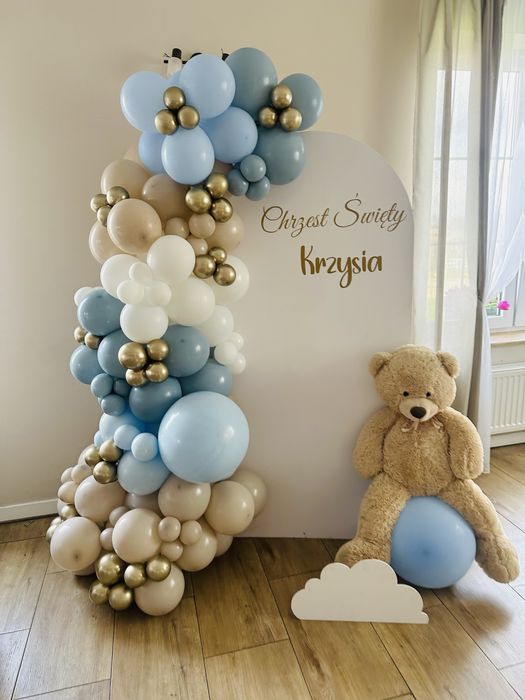 Dekoracja ścianka balony