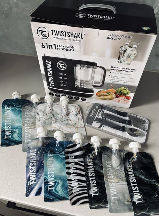 Nowy zestaw do rozszerzania diety Robot kuchenny Twistshake