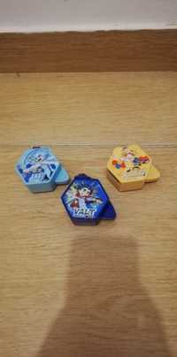 3 conjuntos de beyblade