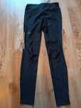 Czarne damskie spodnie, getry, legginsy do biegania, Kalenji, S