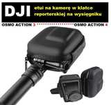 ETUI DJI OSMO ACTION 3/4 w klatce reporterskiej na wysięgniku