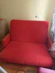 Rozkładana sofa dwuosobowa