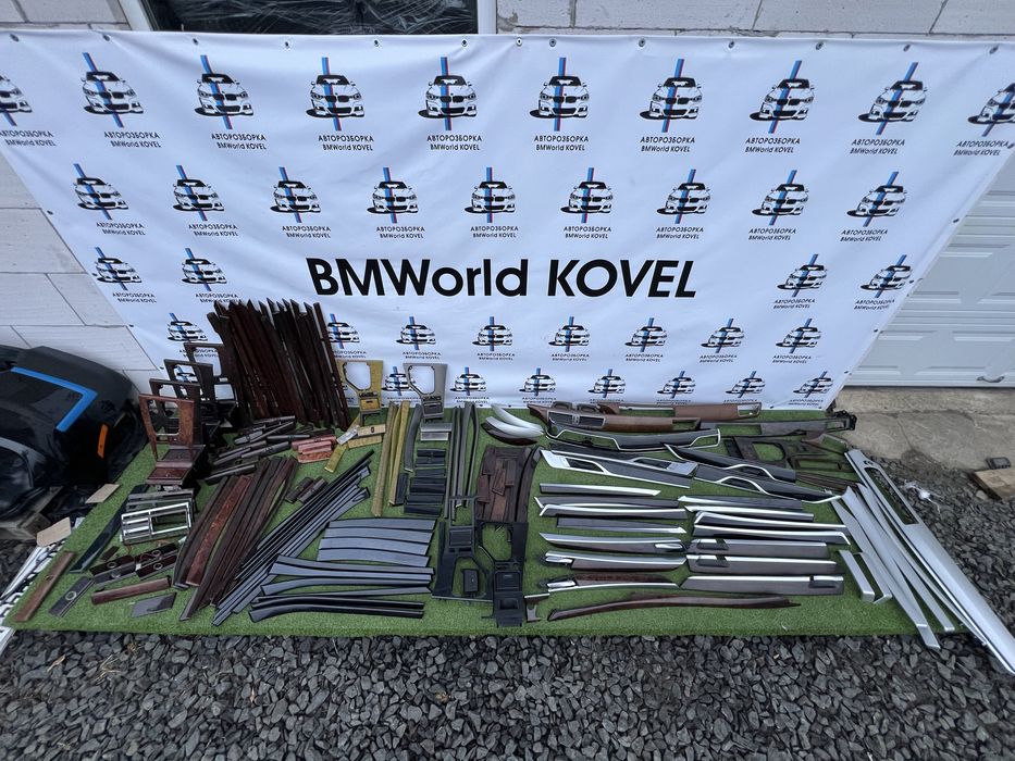 Декор салону BMW дерево E,F,G серія