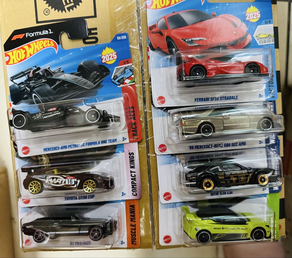 Hot Wheels 2025  машинки