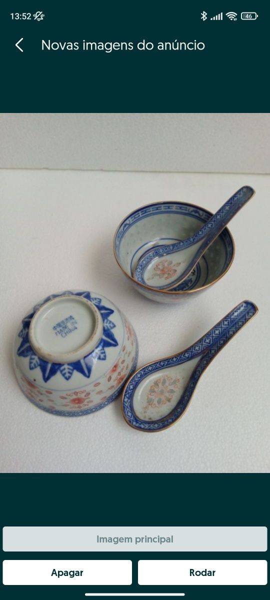 Loiça porcelana chinesa