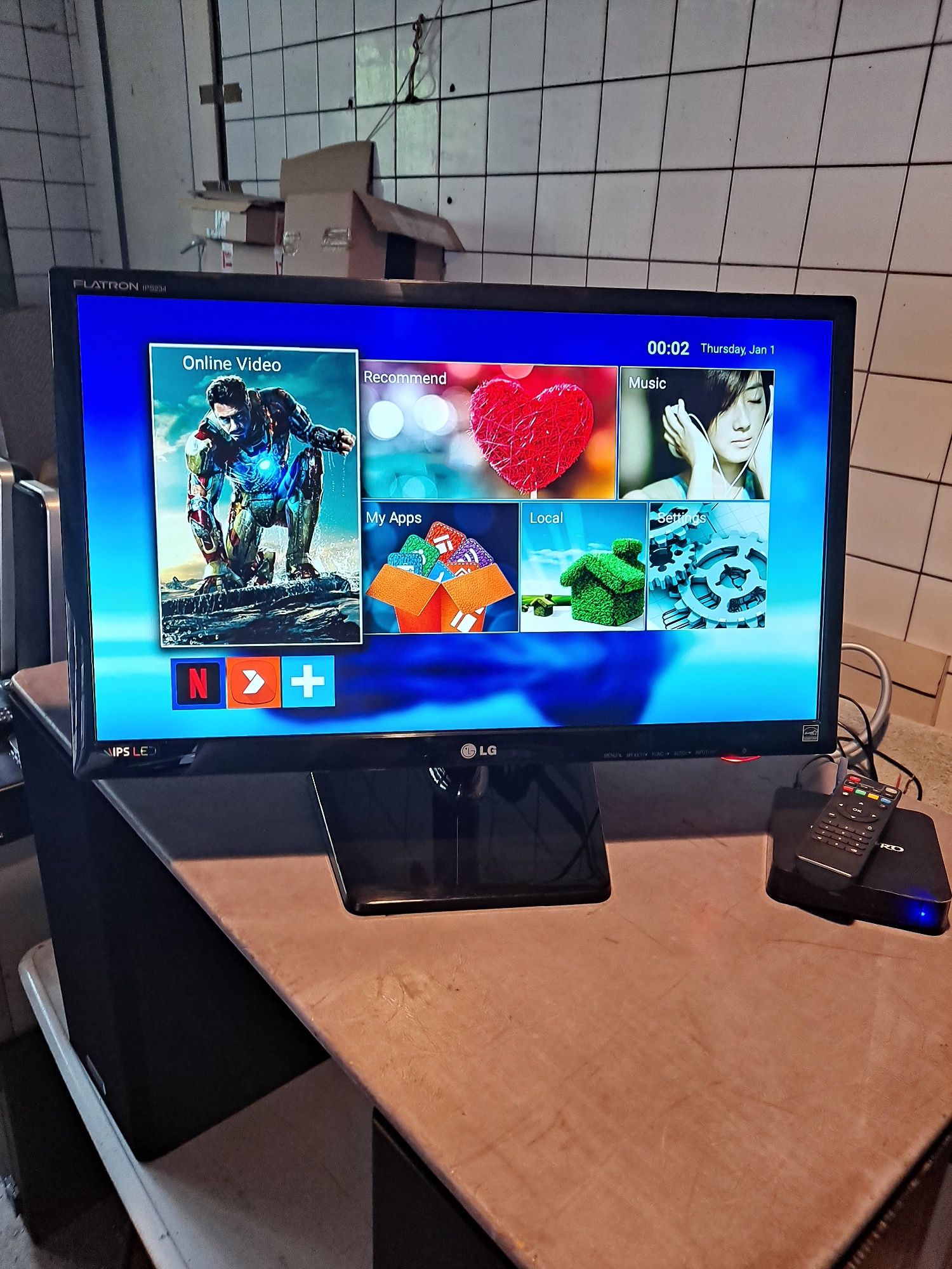 Monitor LED IPS LG 23,5" HDMI