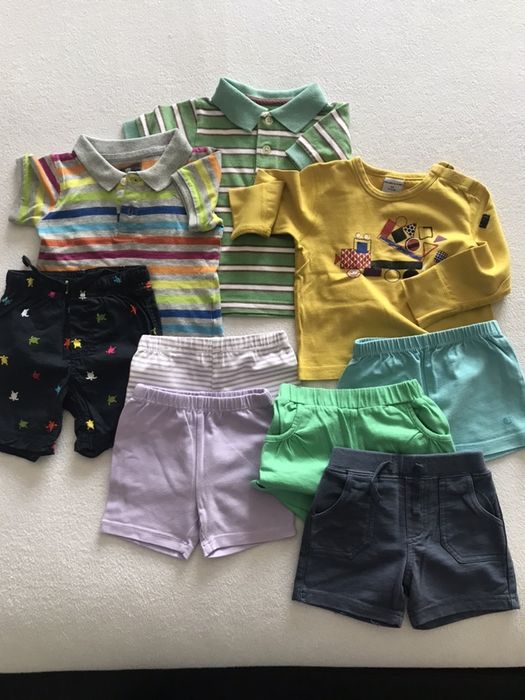 Zestaw spodenki polo koszulki bluzka