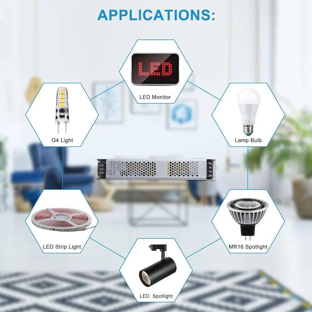 Transformator LED 24 V, 300 W B935