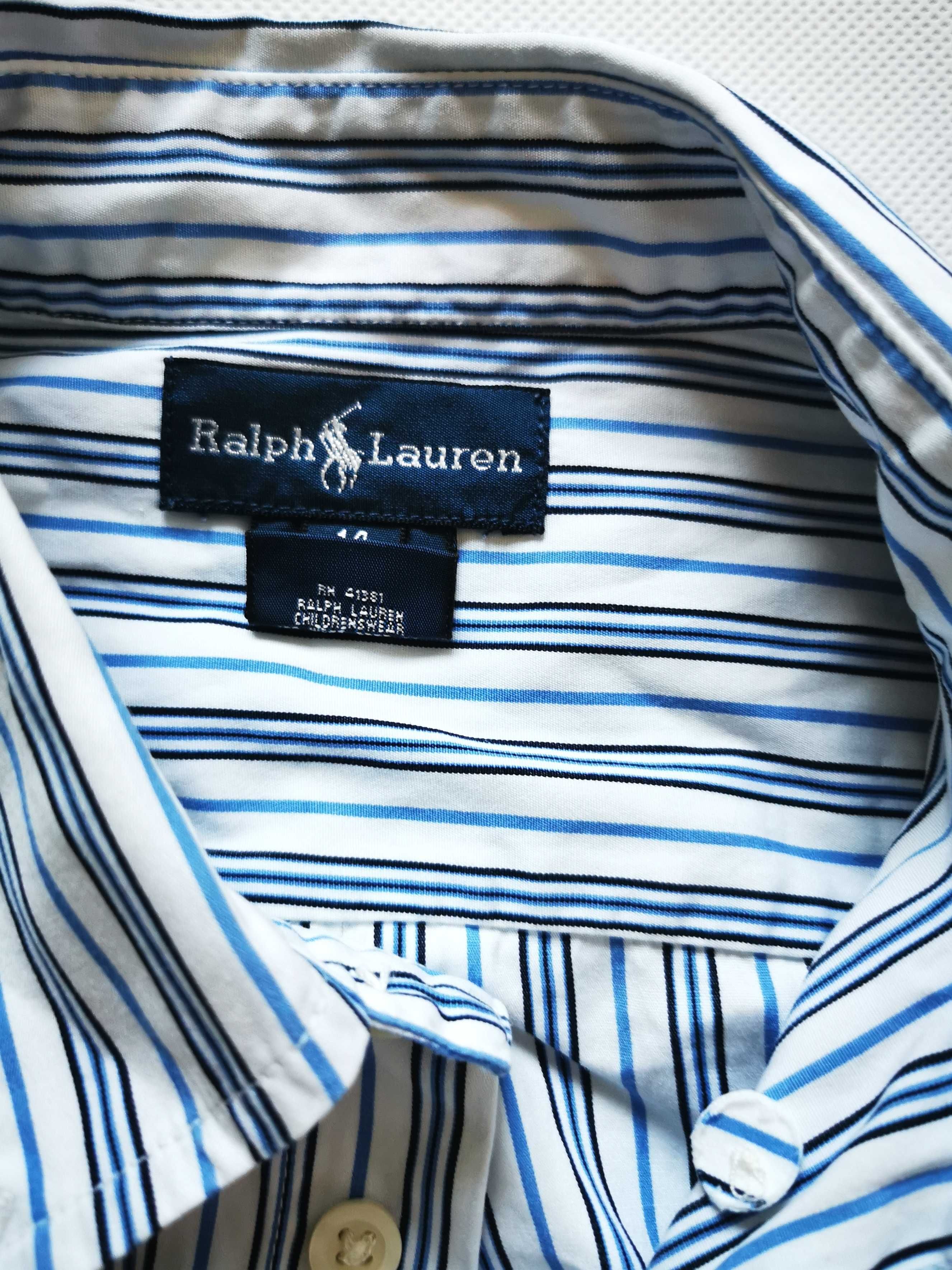 Koszula chłopięca , Ralph Lauren, 164 cm, 14 lat.