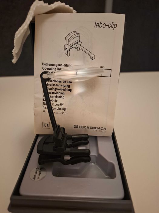 Monokular Lupa Eschenbach LaboClip 4x