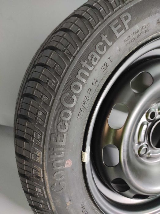 FORD Fiesta Mk6, 175/65R14 4X108, Koło zapasowe Continental ( nowe )