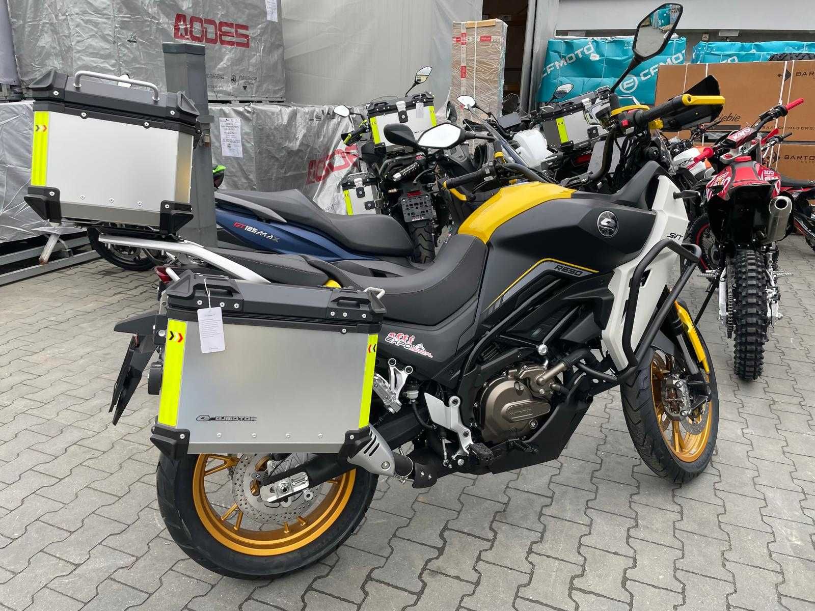 DEMO Qjmotor SVT650X*kufry*RATY*2025r*Vat23%TranscałaPolska