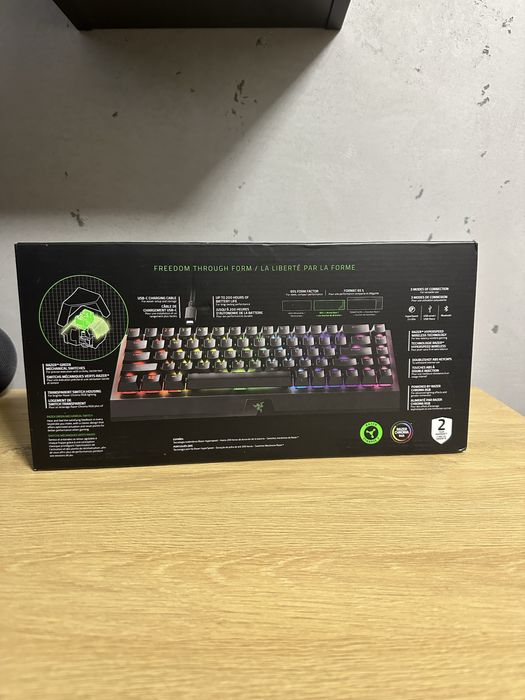 Клавіатура Razer BlackWidow V3 Mini Hyperspeed Yellow Switch RU