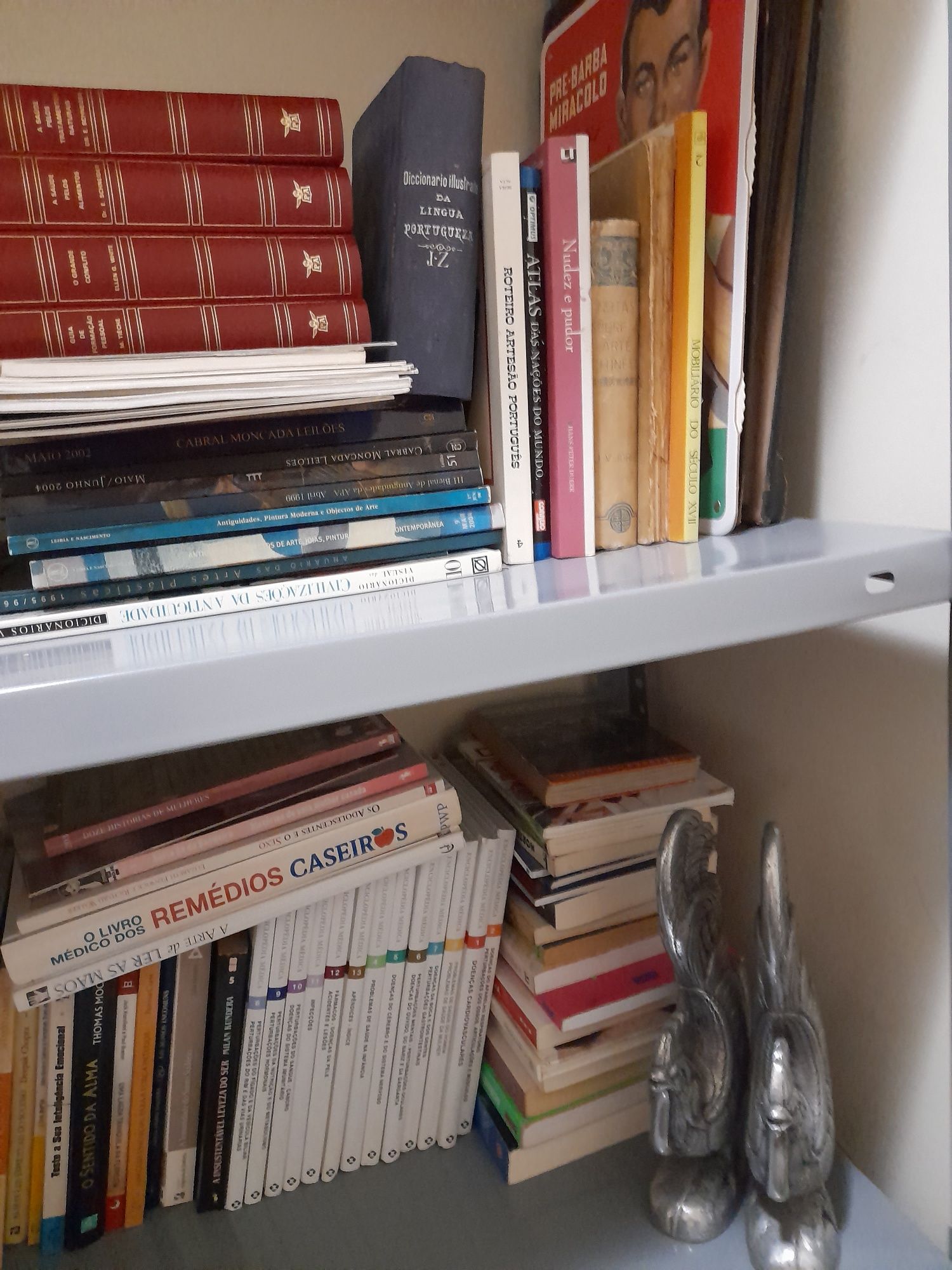 Vários livros de antiguidades
