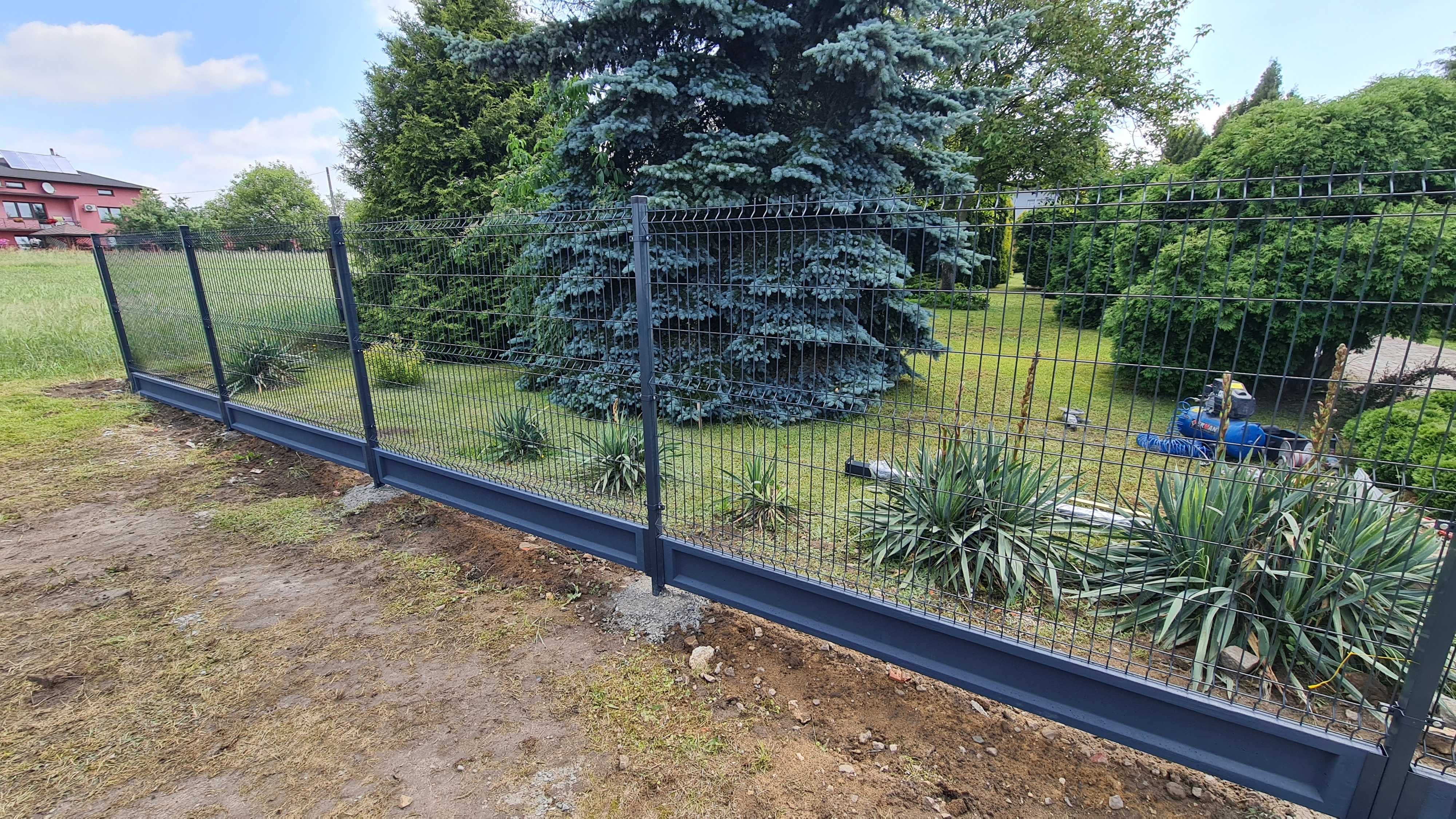 Ogrodzenia Betonowe, Panelowe 3D, Bramy, Murki oporowe  z MONTAŻEM