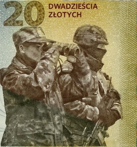 20 zł Ochrona polskiej granicy wschodniej 2022 NUMERY