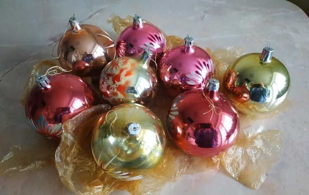 Игрушки елочные,родом из СССР
