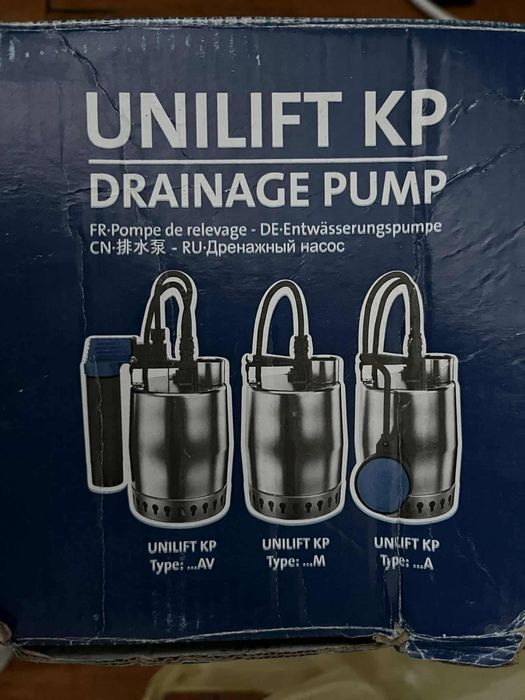 Дринажний насос.