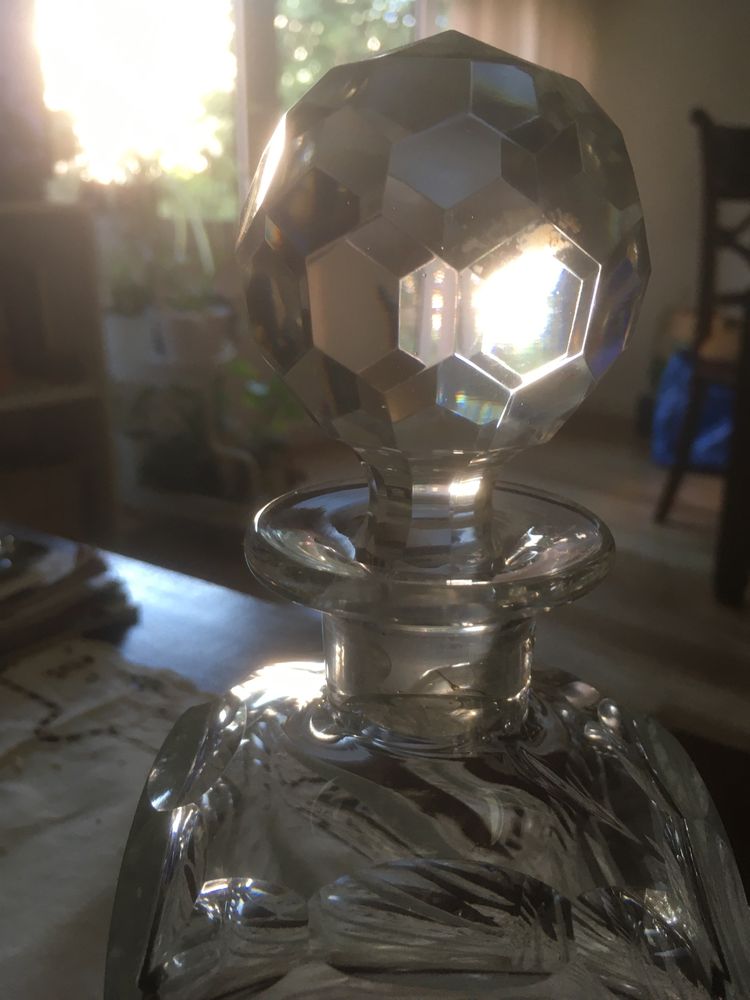 Garrafa de cristal