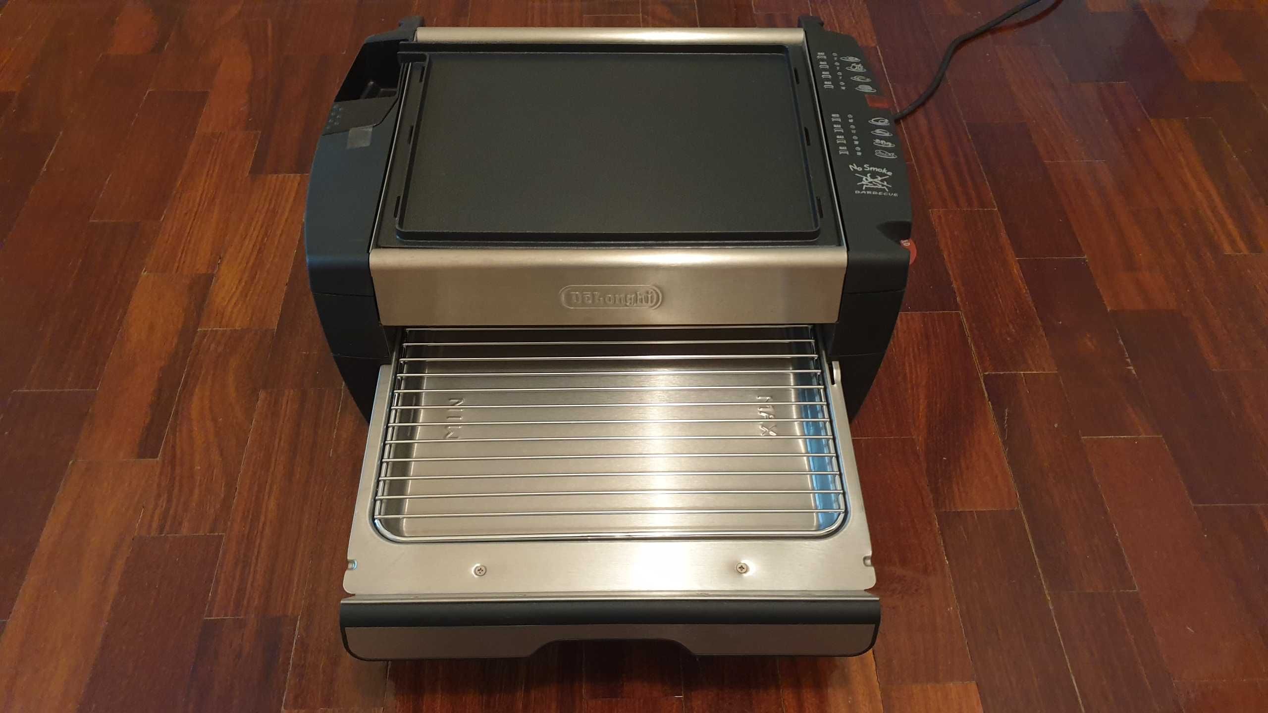Grelhador Delonghi BQ100 sem fumo (NOVO)