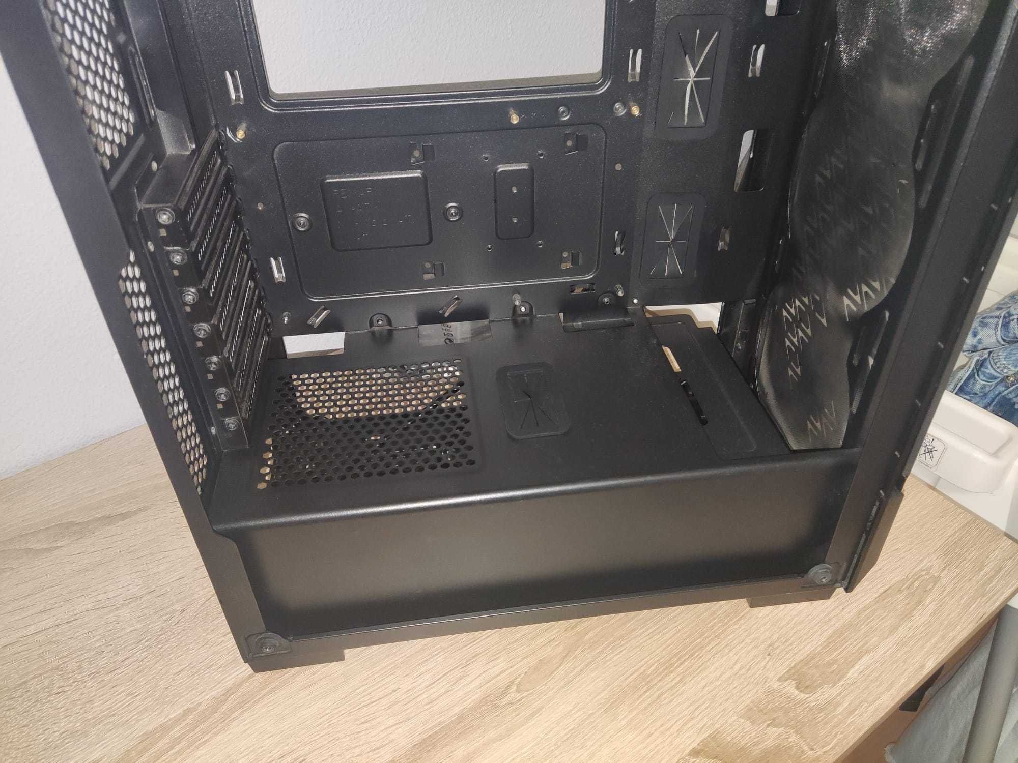 Caixa iCUE 220T Airflow Tempered Glass Preta