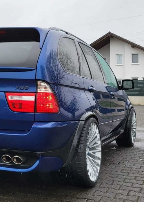 бмв е53 e70 спойлер (бокові накладки на заднє скло ф15 стиль) накладка