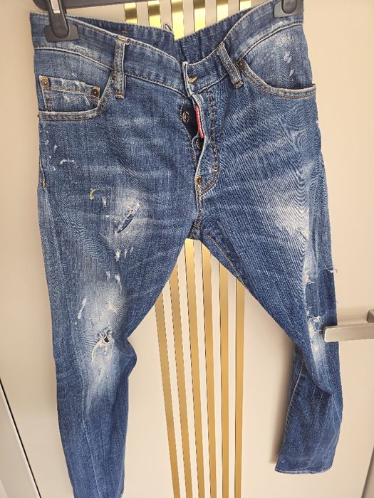 Jeansy dsquared2  model sexy twist jean rozm 46 jak nowe
