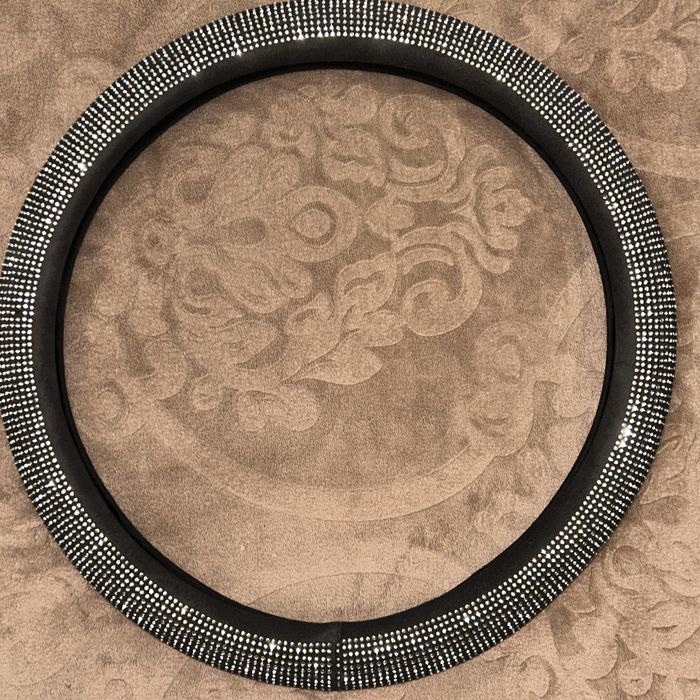 Чохол на кермо (руль) зі стразами