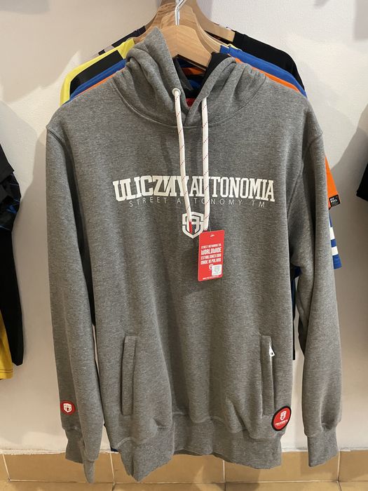 Męska bluza street autonomy z kapturem