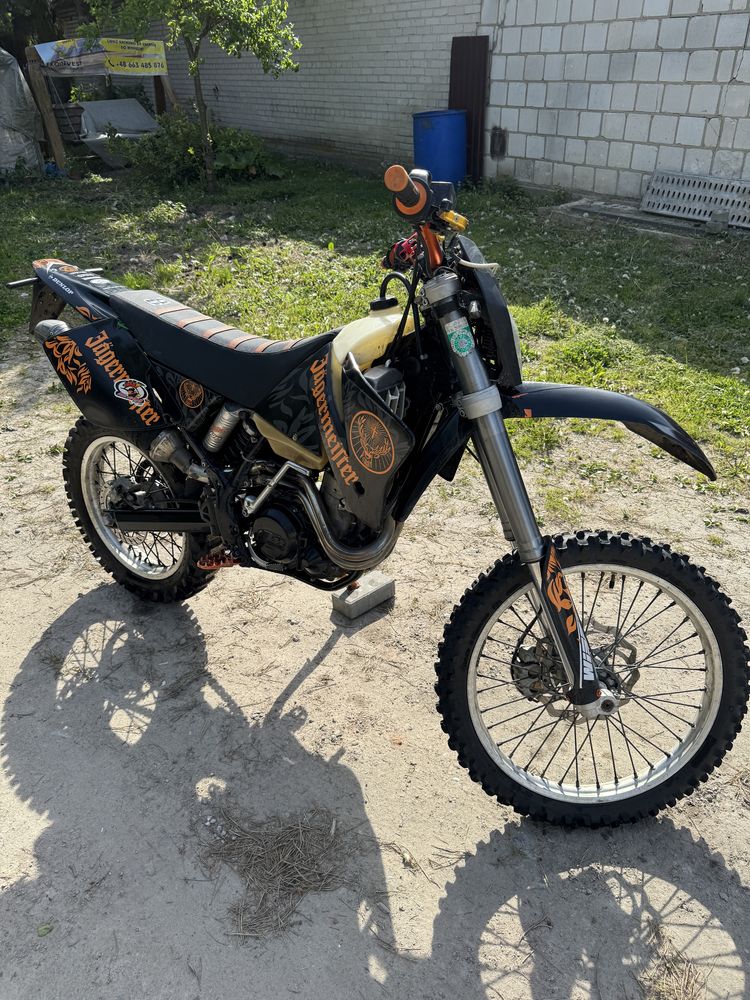 Ktm 520 exc rfs zarejstrowany