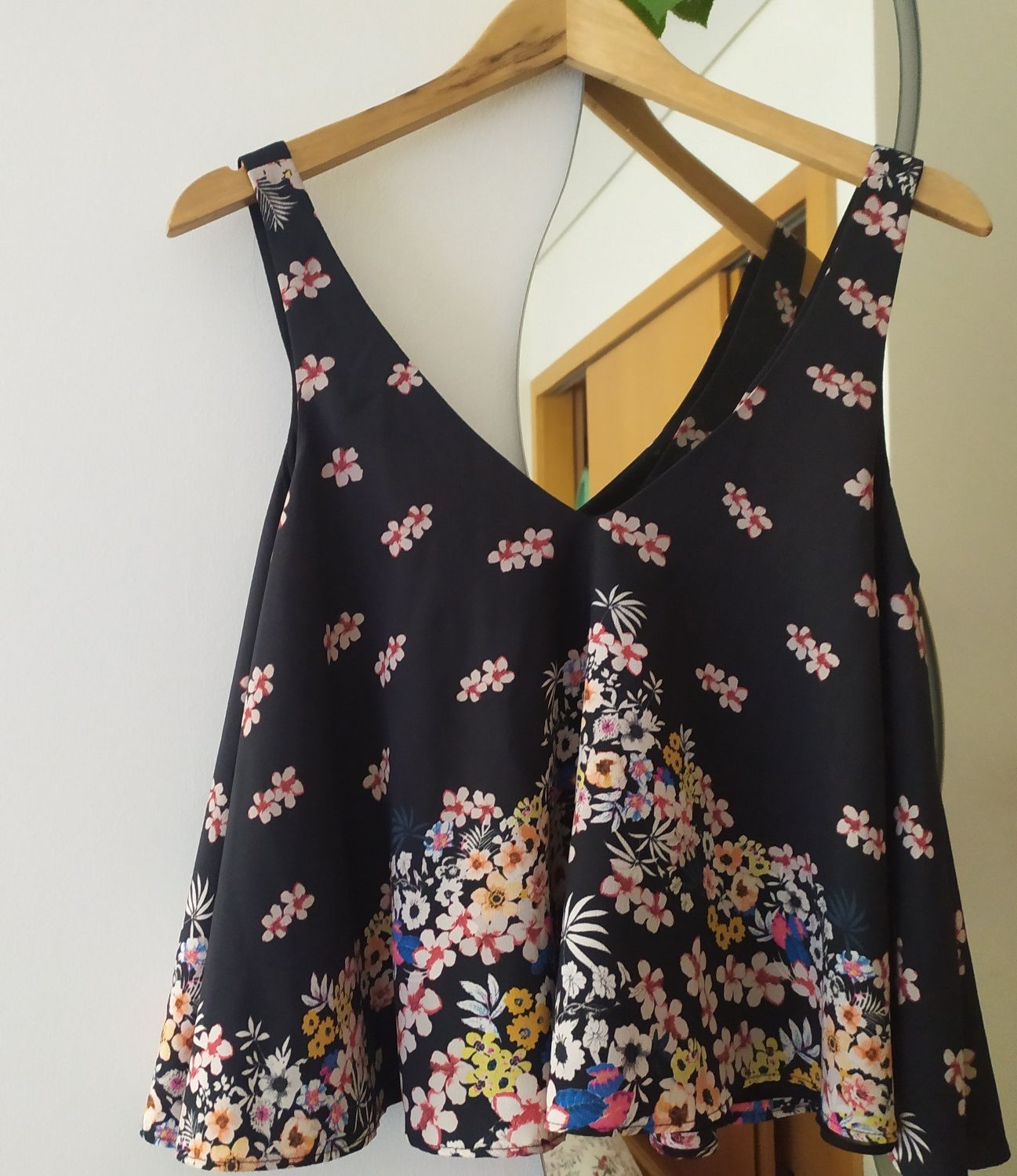 Zara vintage - Blusa floral - tamanho XS