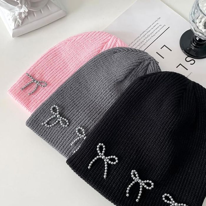 Демі шапка з бантиками