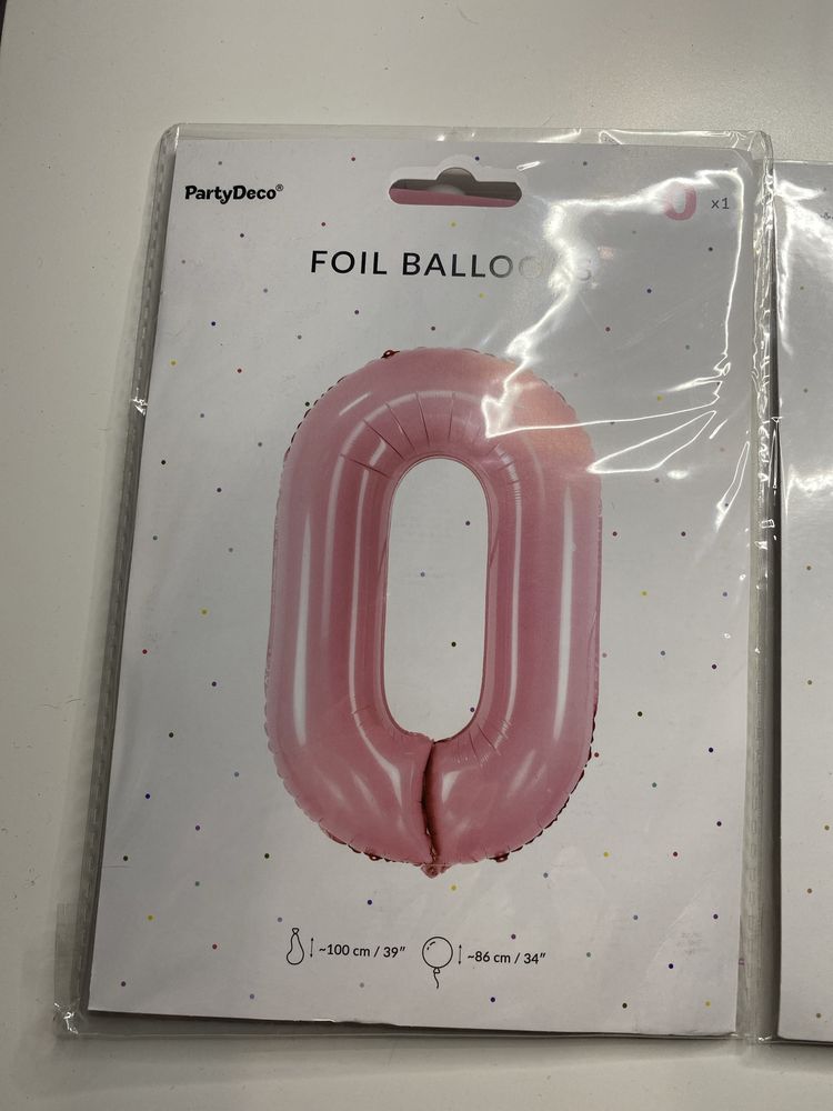 Balony urodzinowe 0,2,3