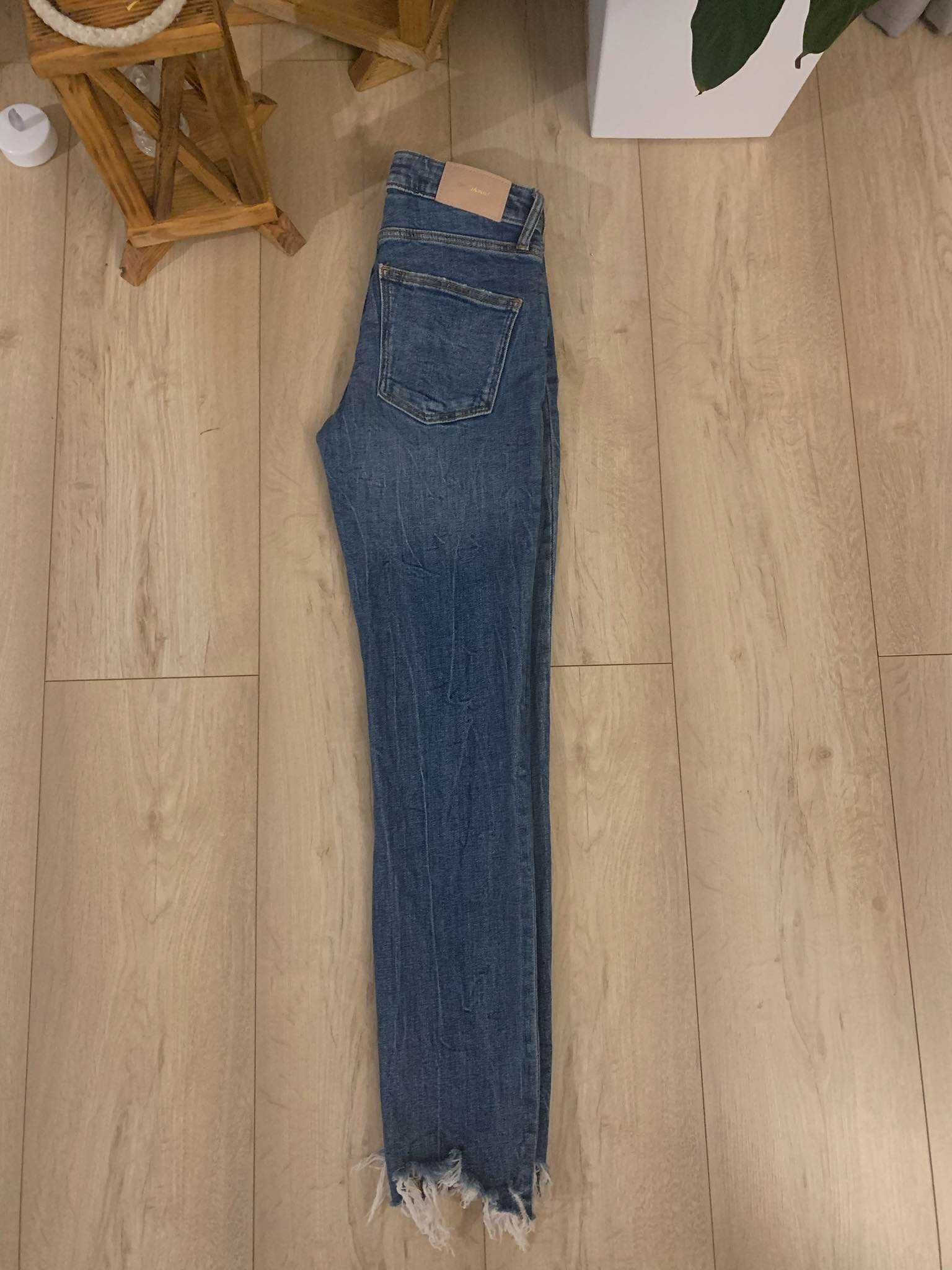 Jeansy skinny zara