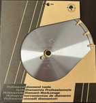PIŁA Diamentowa 350 x 30 mm Wolfmann SCHAMOTE