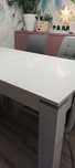 Vox bialy rozsuwany stol 160x90