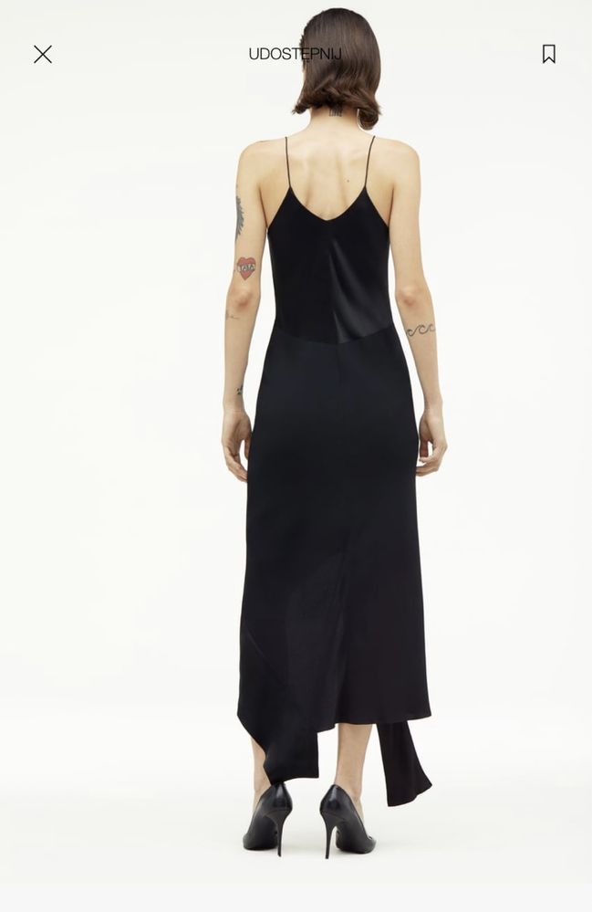 Zara jedwabna sukienka M 38 Narcizo Rodriguez limitowana premium