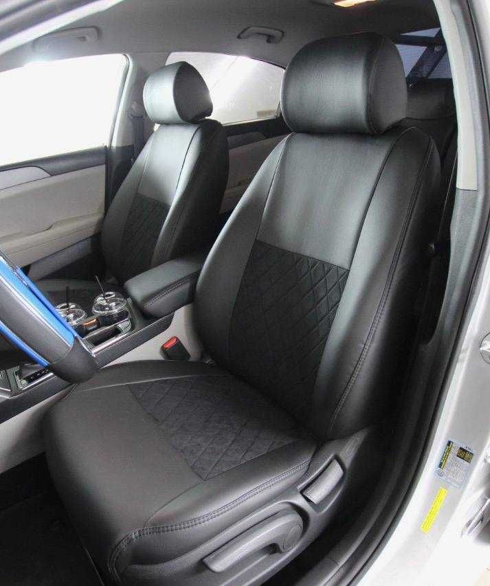 Чехлы на сидения Nissan Rogue USA / X-Trail T32 Экокожа Новый комплект