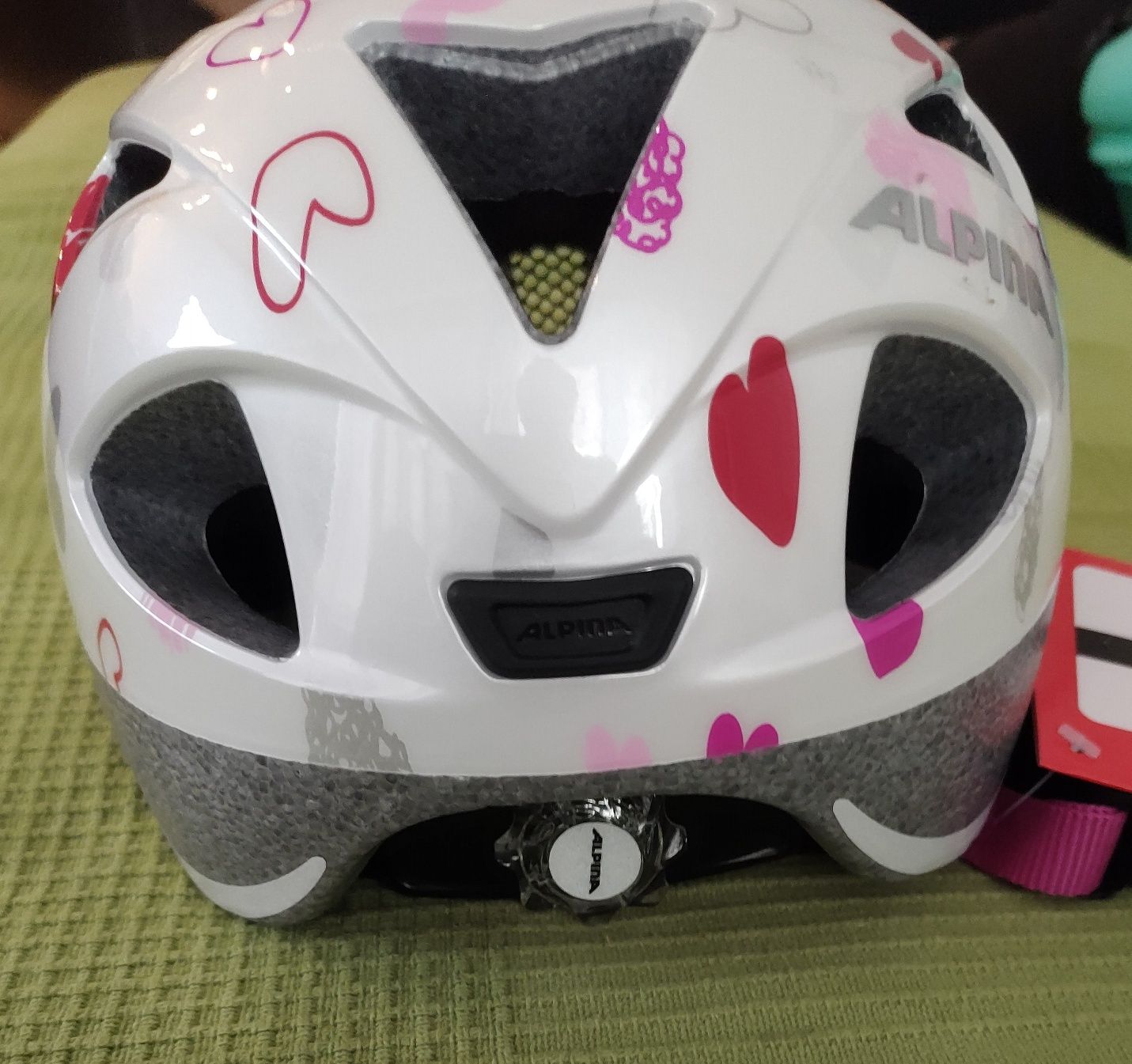 Nowy kask Alpina Ximo White Hearts 45-49 cm