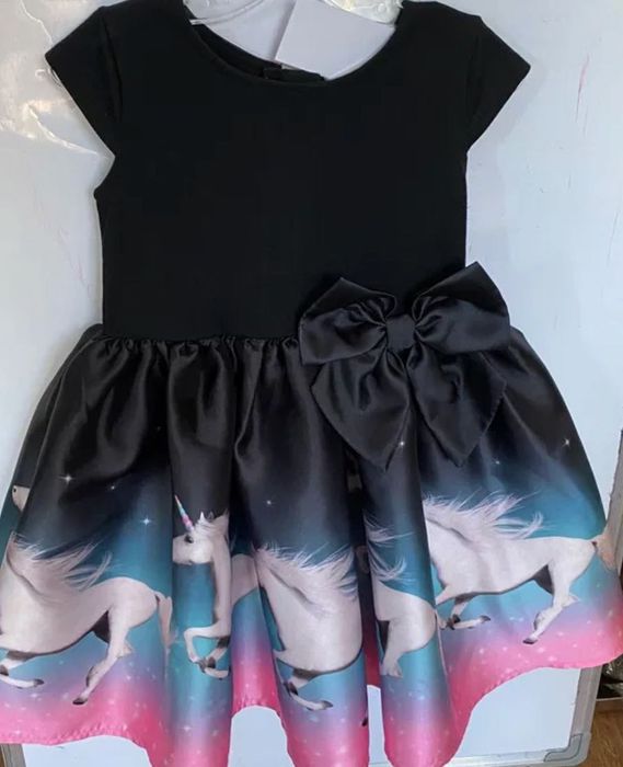 Jednorożec, unicorn sukienka NOWA HM rozmiar 110/116