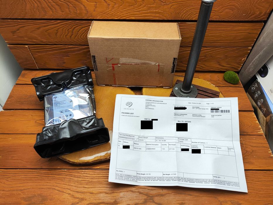 Seagate IronWolf HDD 8TB 3.5" SATA ST8000VN004 Nowy Gwarancja