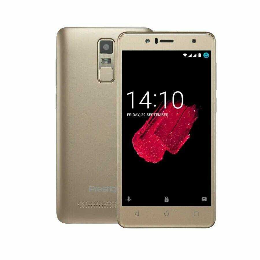 Prestigio PSP 5520 Muze B5 Duo Gold-2/16, сканер пальца, Android 7