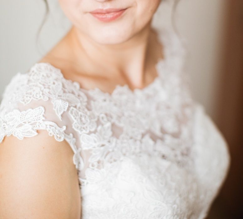 Romantyczna suknia ślubna - Amy Love Bridal - Lillete -r.34 - JAK NOWA