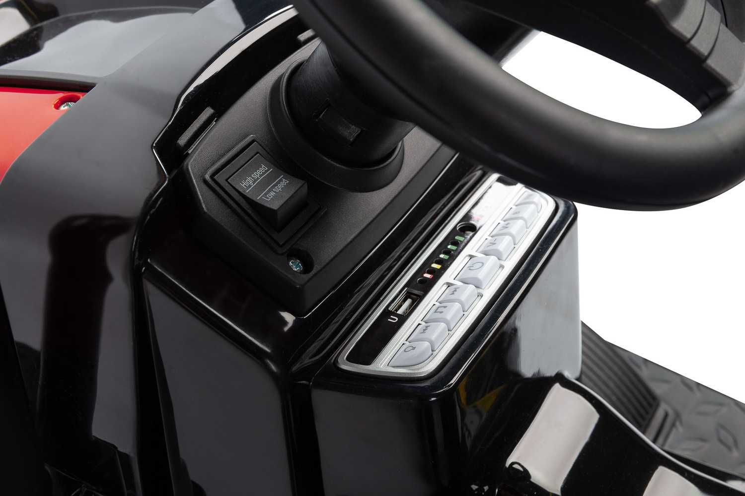 Duży TRAKTOR Auto na akumulator Pojazd Kołą EVA Pilot samochód