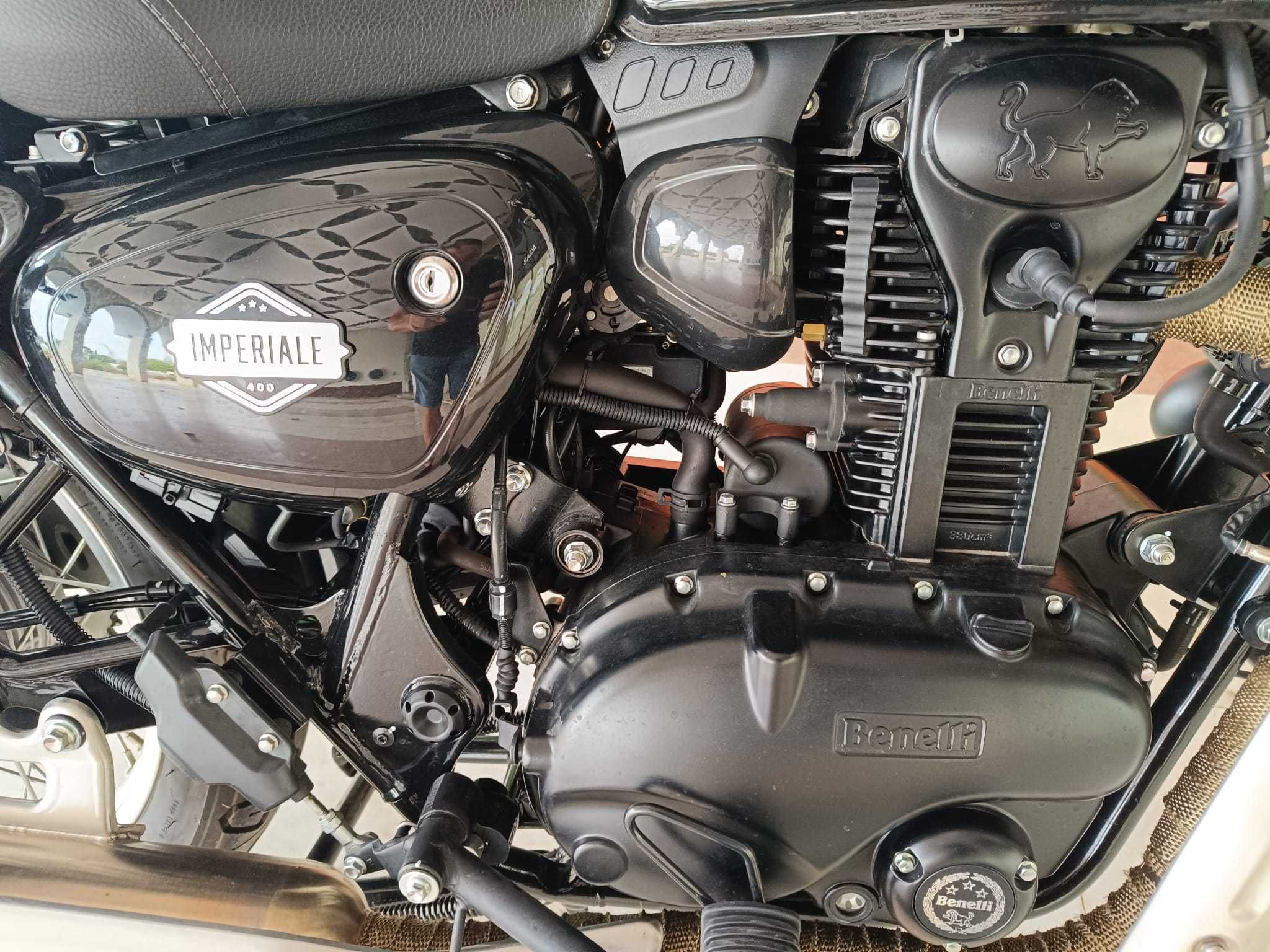 2023 Benelli imperial 400 black edition carta a2